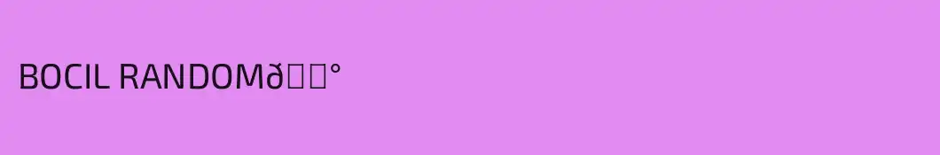 BOCIL RANDOM🐰